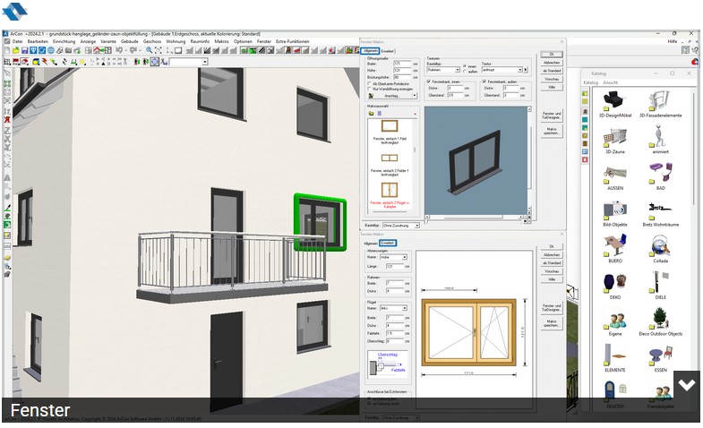 ArCon Professional Fenster