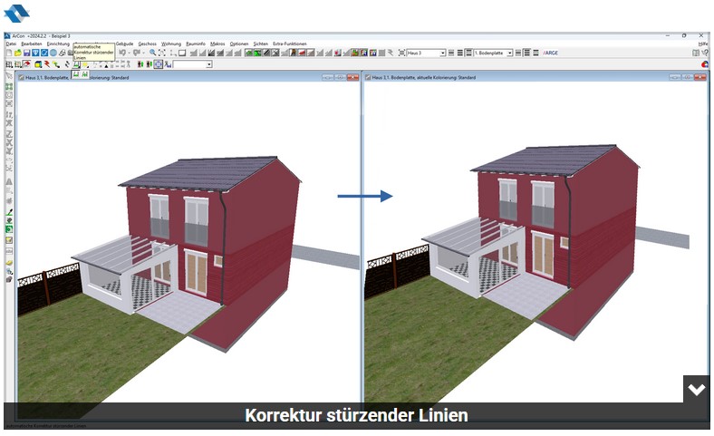 ArCon Professional St&uuml;rzende Linien