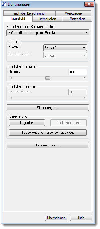 Dialog Daylight before
