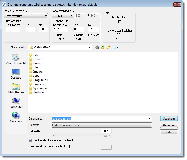 Dialog Interior Panorama Sector2