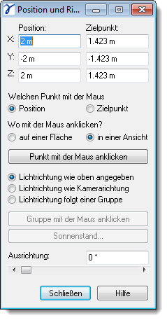 Dialog Light Position
