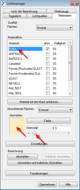 Dialog Material Radiate Settings1