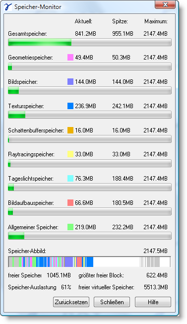 Dialog Memory Monitor Texturefilter Example1