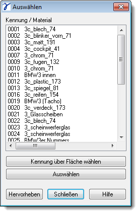 Dialog Selection by Attribute