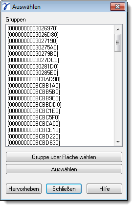 Dialog Selection by Group