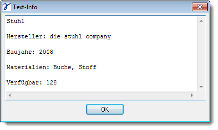 Dialog Text-Info