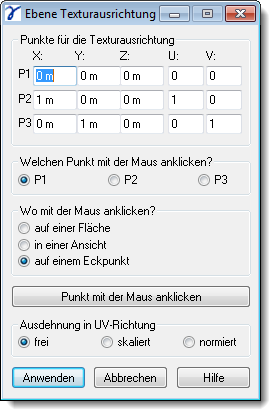 Dialog Texturemapping Plain