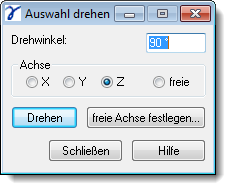 Dialog Transformation Rotate