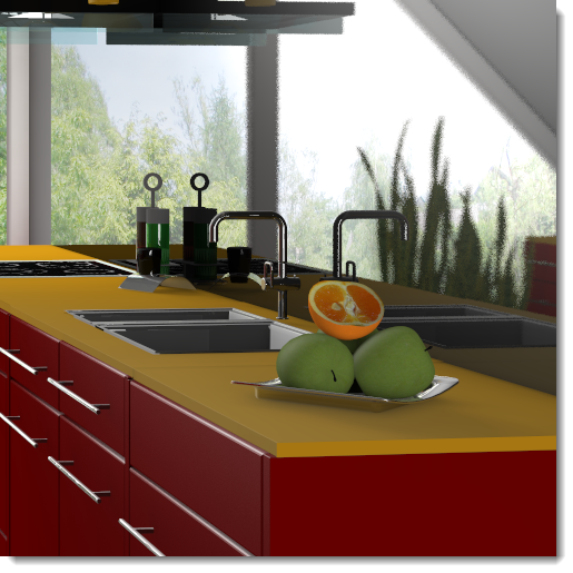 Image Reflection Blur