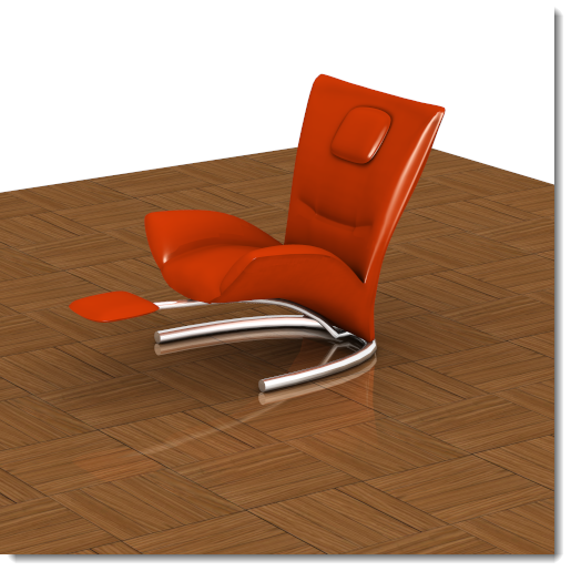 Image with Distance Reflection