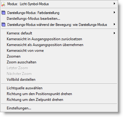 Right Mouse Menu Light Mode