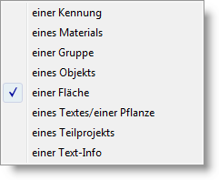 Right Mouse Menu Selection Mode Mode